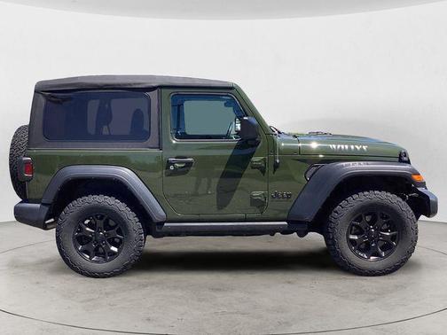 Sarge Green Clearcoat 2023 Jeep Wrangler Sport S
