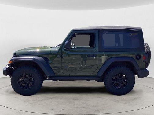 Sarge Green Clearcoat 2023 Jeep Wrangler Sport S