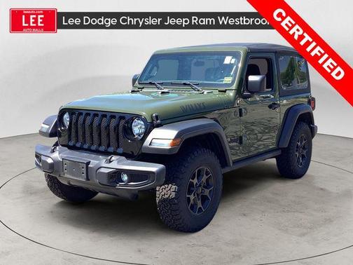Sarge Green Clearcoat 2023 Jeep Wrangler Sport S