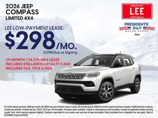 2026 Jeep Compass Trailhawk