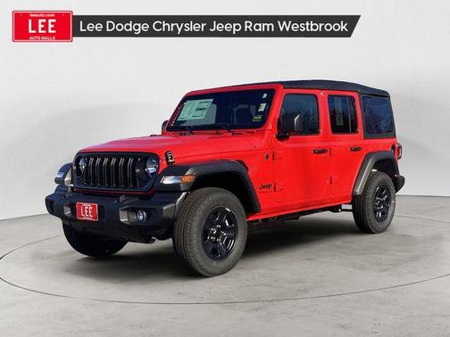 Firecracker Red Clearcoat 2026 Jeep Wrangler Sport