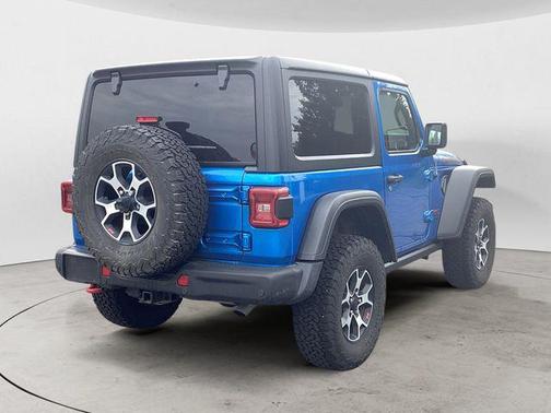 Hydro Blue Pearlcoat 2022 Jeep Wrangler Rubicon