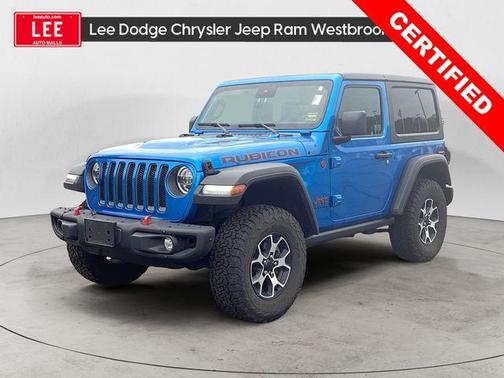Hydro Blue Pearlcoat 2022 Jeep Wrangler Rubicon