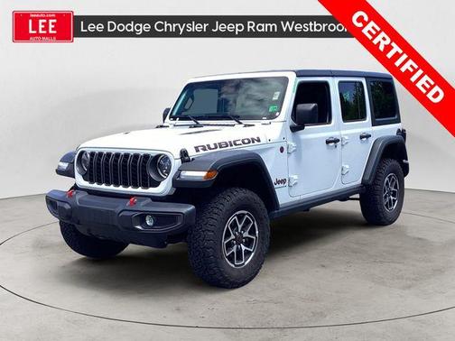 Bright White Clearcoat 2025 Jeep Wrangler Rubicon