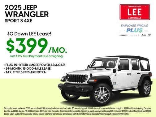 2025 Jeep Wrangler Sport S