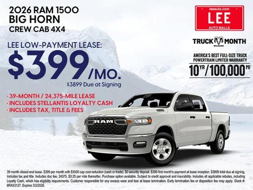 2026 RAM 1500 Laramie