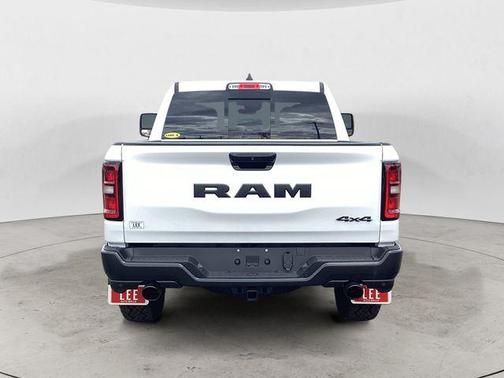 Bright White Clearcoat 2026 RAM 1500 Warlock Crew Cab 4x4 5'7' Box