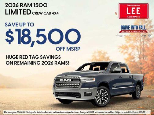 Blue Metallic 2026 RAM 1500 Limited