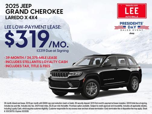 2025 Jeep Grand Cherokee Laredo