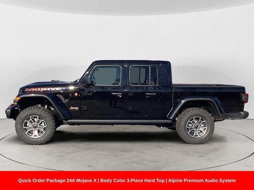 Black Clearcoat 2026 Jeep Gladiator Mojave X
