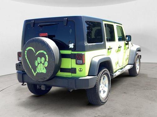 Hypergreen Clearcoat 2016 Jeep Wrangler Unlimited Sport