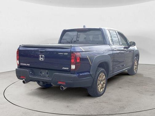 Obsidian Blue Pearl 2021 Honda Ridgeline RTL-E