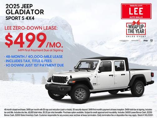 2025 Jeep Gladiator Sport S