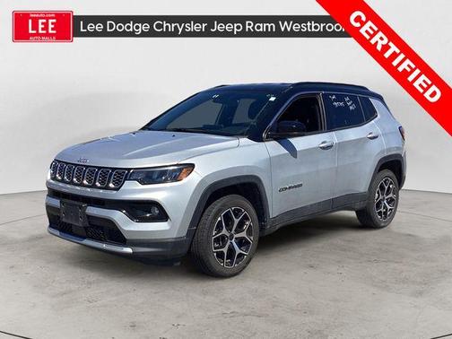 Silver Zynith Metallic Clearcoat 2025 Jeep Compass Limited