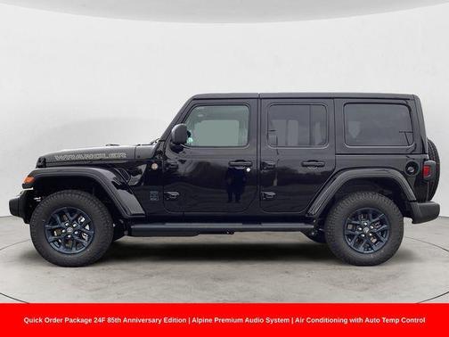 Black Clearcoat 2026 Jeep Wrangler 85th Anniversary
