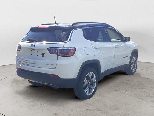 White Clearcoat 2020 Jeep Compass Limited