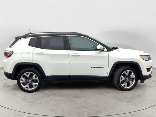 White Clearcoat 2020 Jeep Compass Limited