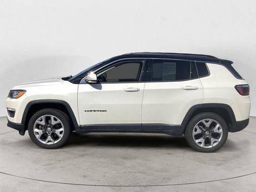 White Clearcoat 2020 Jeep Compass Limited