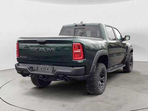 Green 2026 RAM 1500 RHO Crew Cab 4x4 5'7' Box