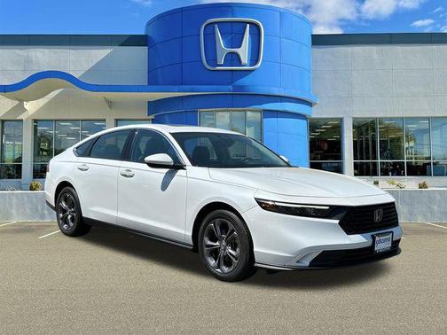 Platinum White Pearl 2023 Honda Accord EX