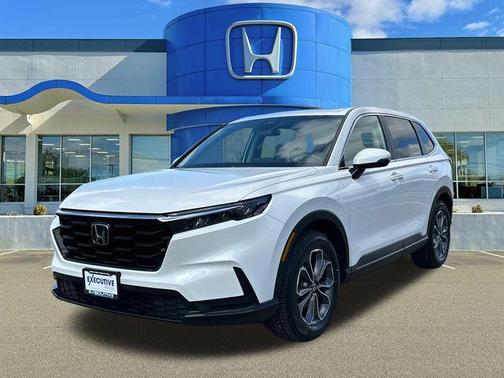 Platinum White Pearl 2023 Honda CR-V EX