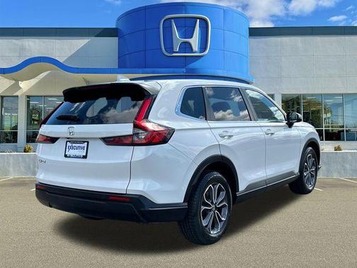Platinum White Pearl 2023 Honda CR-V EX