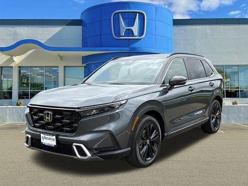 Gray Metallic 2023 Honda CR-V Hybrid Sport Touring AWD