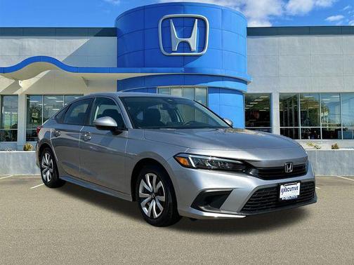 Lunar Silver Metallic 2023 Honda Civic LX