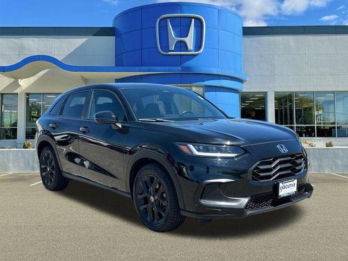 Crystal Black Pearl 2023 Honda HR-V AWD Sport