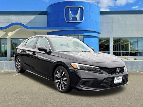 Crystal Black Pearl 2023 Honda Civic EX-L