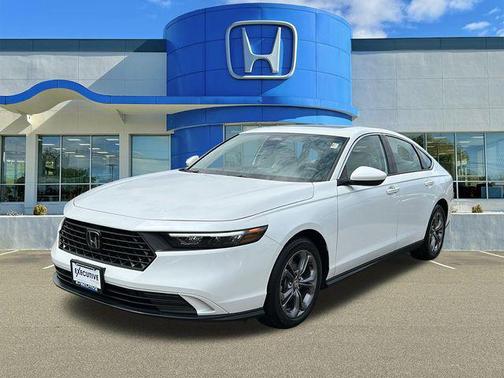 Platinum White Pearl 2024 Honda Accord EX