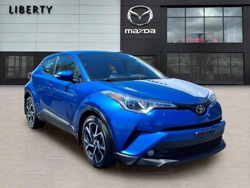 Blue 2018 Toyota C-HR XLE Premium
