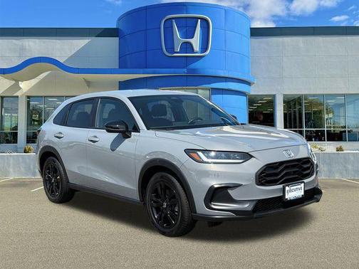 Gray 2026 Honda HR-V AWD Sport