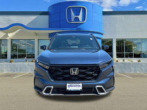 Blue 2025 Honda CR-V Hybrid Sport Touring AWD