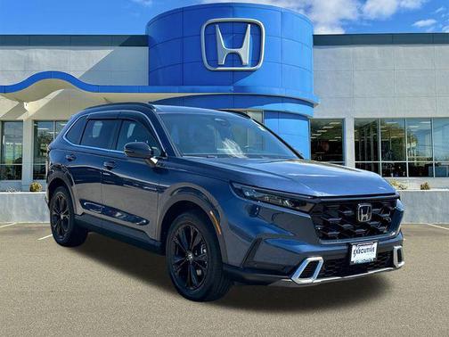 Blue 2025 Honda CR-V Hybrid Sport Touring AWD