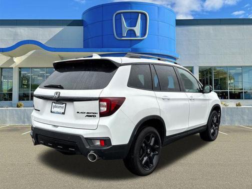 Platinum White Pearl 2024 Honda Passport AWD Black