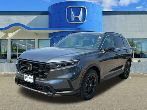 Gray 2023 Honda CR-V Hybrid Sport AWD