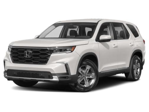 Platinum White Pearl 2023 Honda Pilot AWD EX-L 8 Passenger