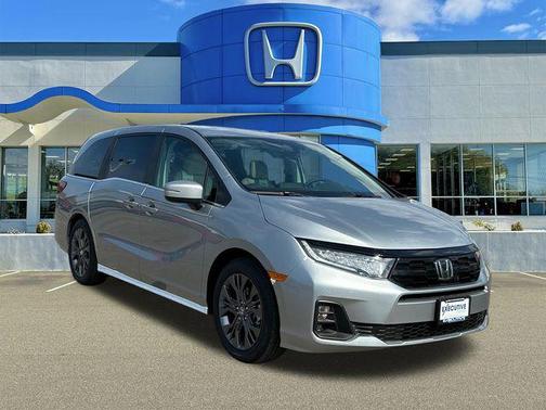 Solar Silver Metallic 2026 Honda Odyssey Touring Passenger Van