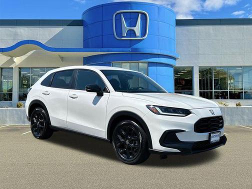 Platinum White Pearl 2025 Honda HR-V AWD Sport