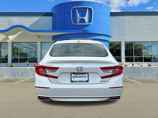 White 2018 Honda Accord Sport