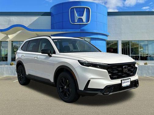 Platinum White Pearl 2026 Honda CR-V Hybrid Sport-L AWD