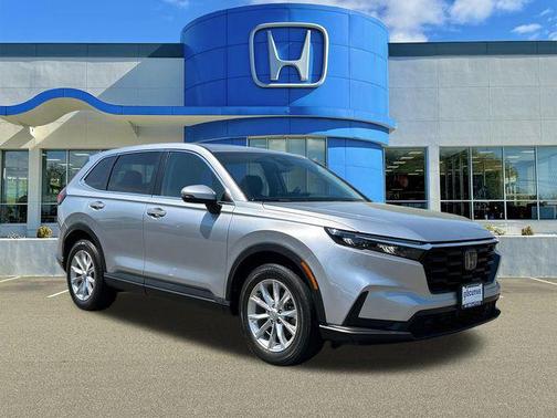 Lunar Silver Metallic 2024 Honda CR-V EX AWD