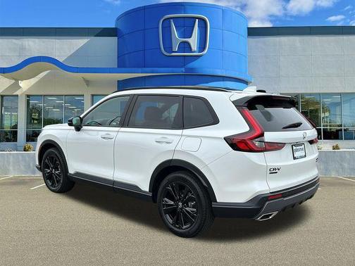 Platinum White Pearl 2026 Honda CR-V Hybrid Sport Touring AWD