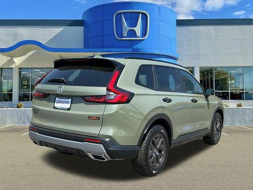 Ash Green Metallic 2026 Honda CR-V Hybrid TrailSport AWD