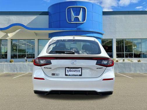 Platinum White Pearl 2026 Honda Civic Sport