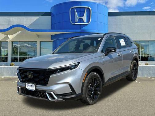 Lunar Silver Metallic 2023 Honda CR-V Hybrid Sport Touring AWD