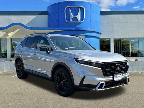 Lunar Silver Metallic 2023 Honda CR-V Hybrid Sport Touring AWD