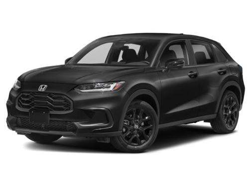 Crystal Black Pearl 2025 Honda HR-V AWD Sport