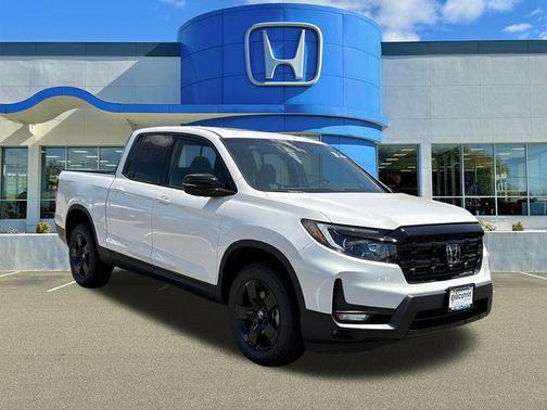Platinum White Pearl 2026 Honda Ridgeline Black
